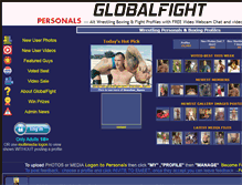 Tablet Screenshot of globalfight.com